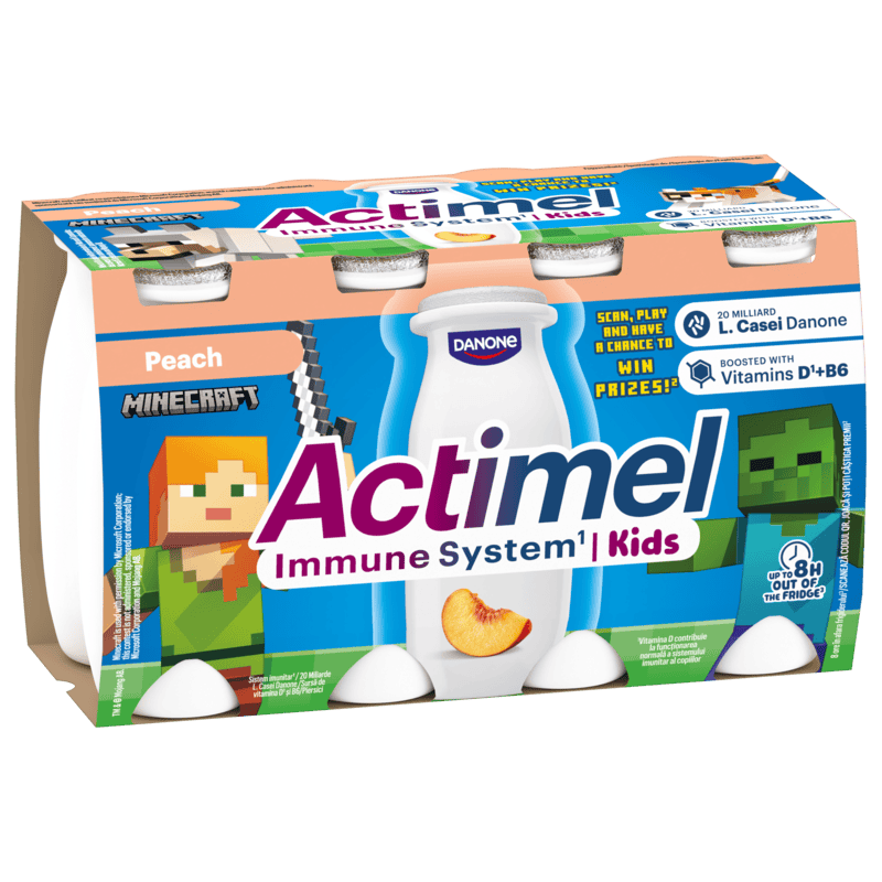 Actimel Őszibarack 8db