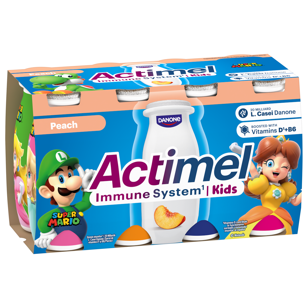 Actimel Őszibarack 8db